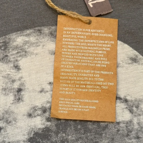 NWT Magnolia Pearl Gray Moon Graphic T - Picture 2 of 10